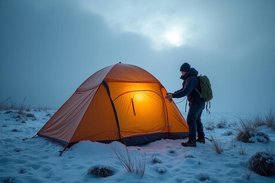 Técnicas de camping profesional