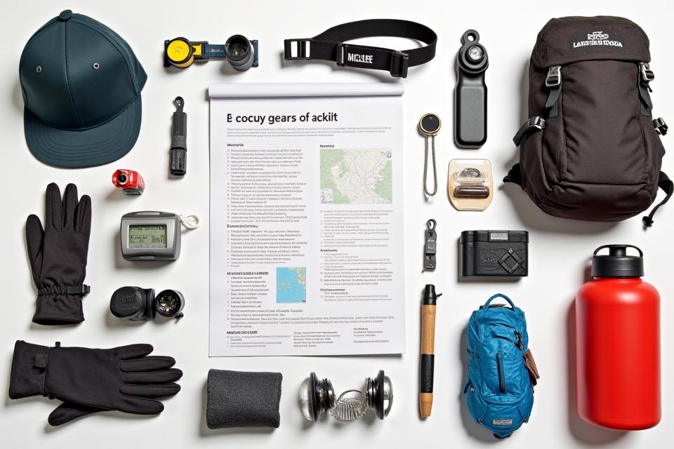 Checklist de equipo para trekking
