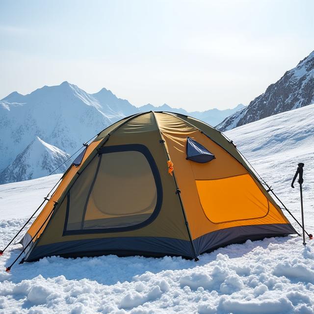 Carpa profesional para trekking de alta montaña