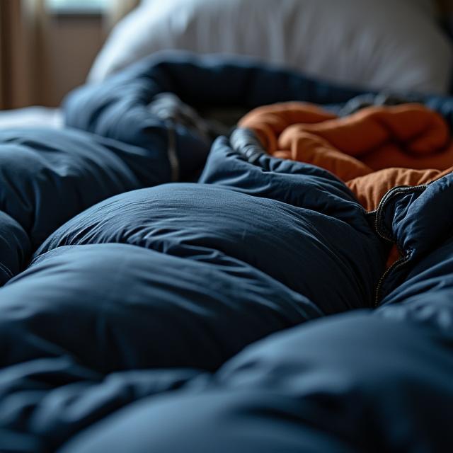 Bolsa de dormir térmica para trekking invernal