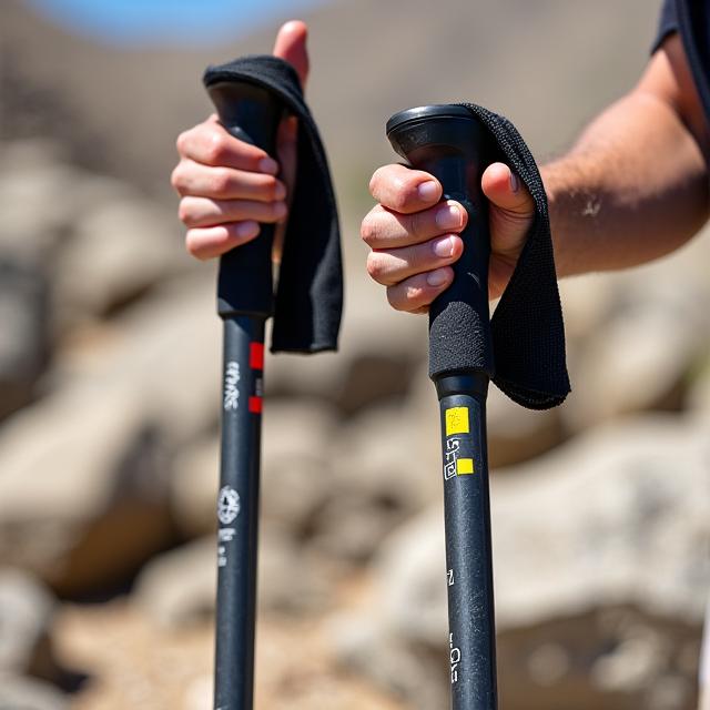 Bastones de trekking ajustables
